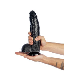 Intime-et-Sens Loveshop 89 Long Et Large Gode Ventouse Noir