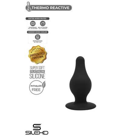Intime-et-Sens Loveshop 89 Plug Noir "Thermo Réactive" Modèl 2