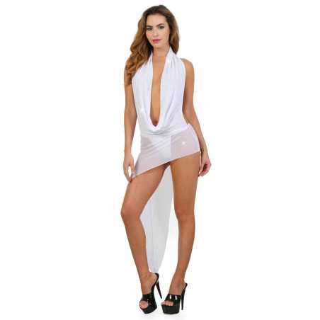 Intime-et-Sens Loveshop 89 Robe Asymétrique Long
