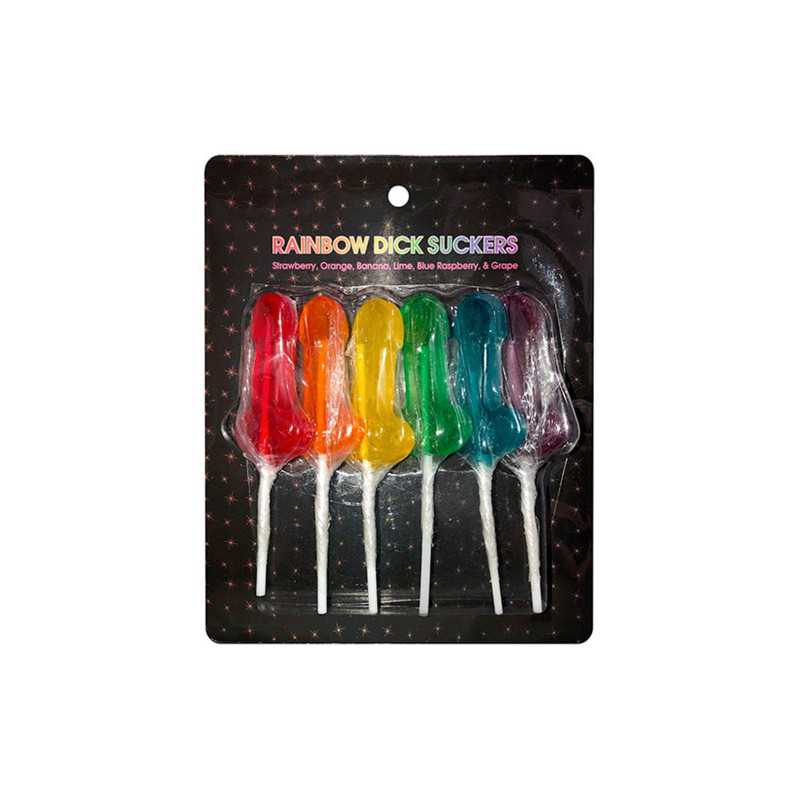 Intime-et-Sens Loveshop 89 Rainbow Sucette Pénis X6 Saveur