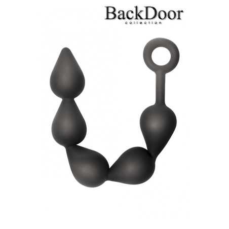 Intime-et-Sens Loveshop 89 Anal Shuttle Noir Maxi Chapelet Anal
