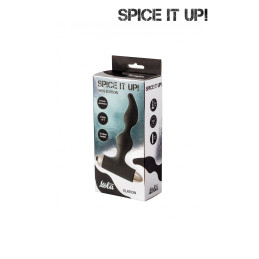 Intime-et-Sens Loveshop 89 Elation Plug 2 Boules Vibrant Noir