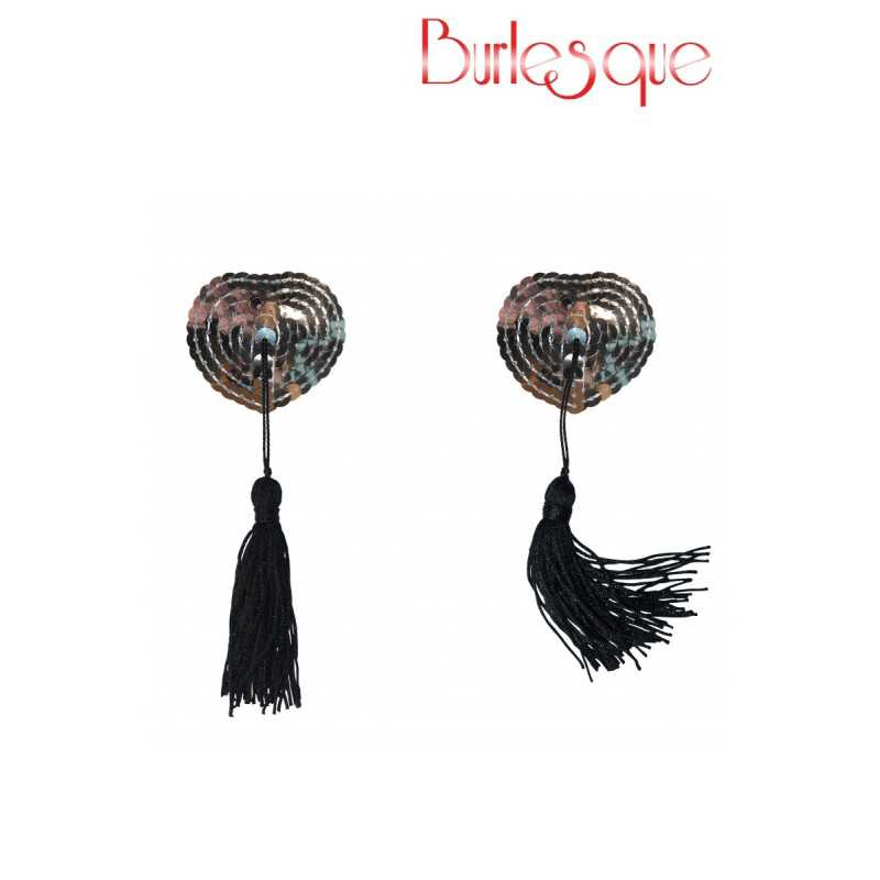Intime-et-Sens Loveshop 89 Nipple Gipsy Coeur Sequin et Pompon