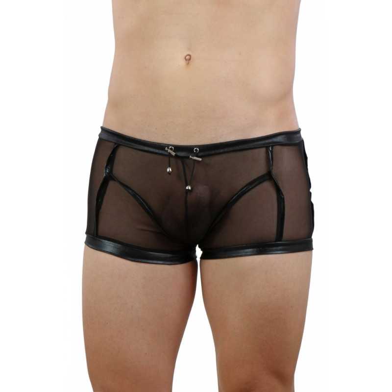 Intime-et-Sens Loveshop 89 Boxer Homme Micro Résille