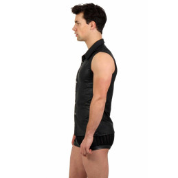 Intime-et-Sens Loveshop 89 Chemise Homme Effet Simili Cuir