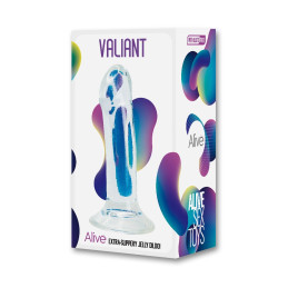 Intime-et-Sens Loveshop 89 Valiant Gode Ventouse Droit Jelly