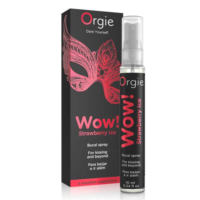 Intime-et-Sens Loveshop 89 WOW Stawberry Ice Spray Bucal Sexe