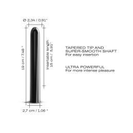 Intime-et-Sens Loveshop 89 Black Muse 2.0 Vibromasseur Noir