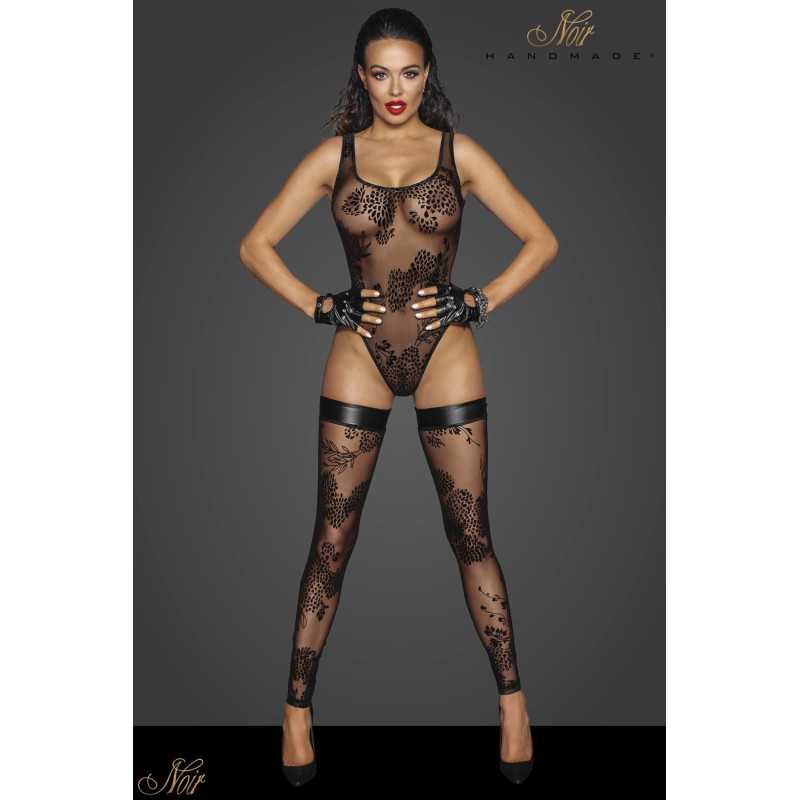 Intime-et-Sens Loveshop 89 Body string micro résille floquée