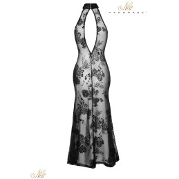 Intime-et-Sens Loveshop 89 Robe longue micro résille floquée