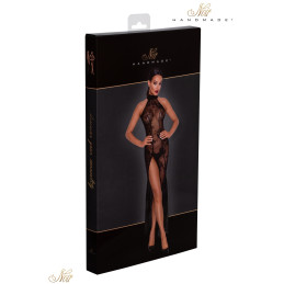 Intime-et-Sens Loveshop 89 Robe longue micro résille floquée