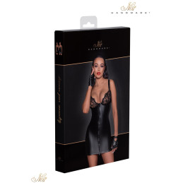 Intime-et-Sens Loveshop 89 Robe wetlook bonnets dentelle Zip