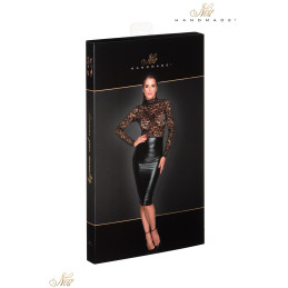 Intime-et-Sens Loveshop 89 Robe moulante dentelle wetlook