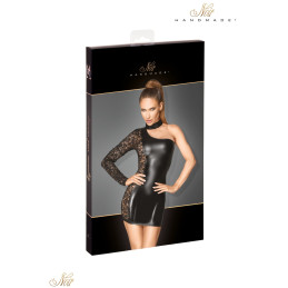 Intime-et-Sens Loveshop 89 Robe dentelle wetlook une manche