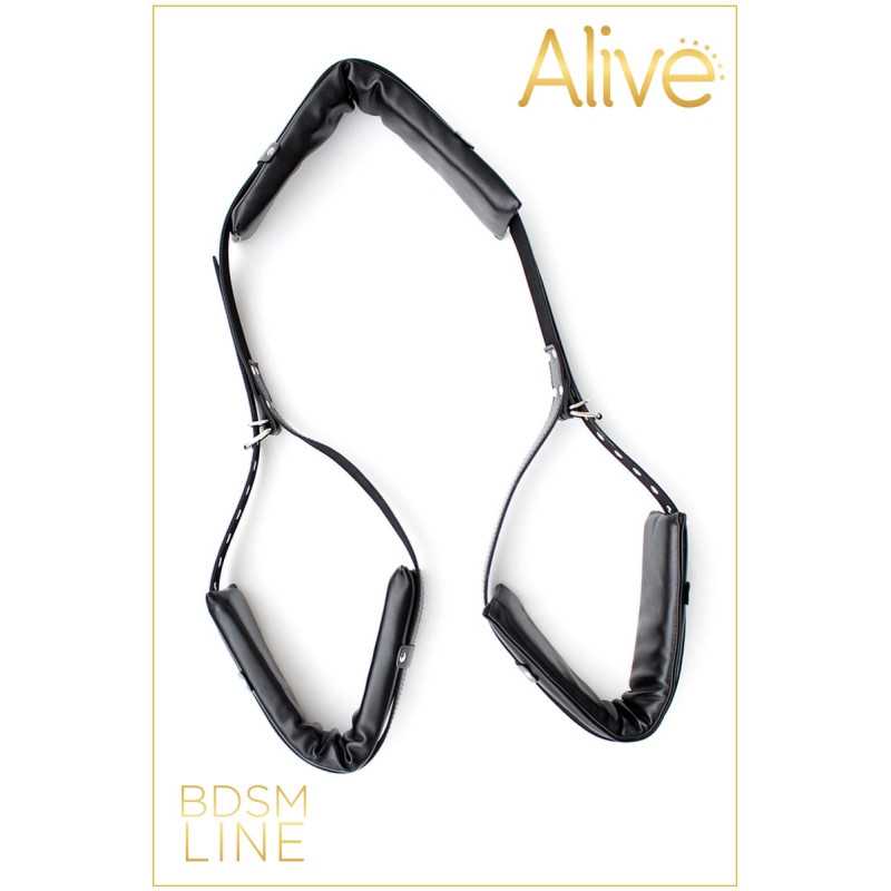 Intime-et-Sens Loveshop 89 Supremacy Menottes sangle cuisses cou
