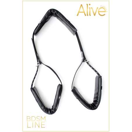 Intime-et-Sens Loveshop 89 Supremacy Menottes sangle cuisses cou