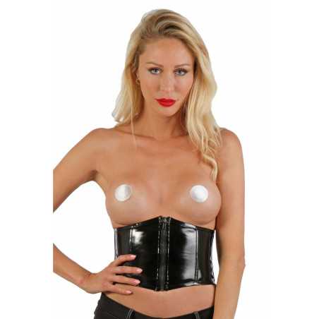 Intime-et-Sens Loveshop 89 Serre Taille Vinyle zip et lacé