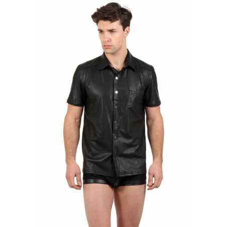 Intime-et-Sens Loveshop 89 Chemise Homme bouton pression motif