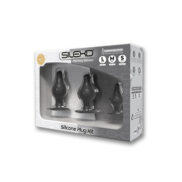 Intime-et-Sens Loveshop 89 Kit 3 Plug Noir "Thermo Réactive"
