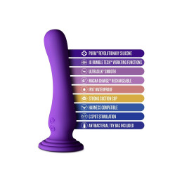 Intime-et-Sens Loveshop 89 Ibiza Gode ou Plug VIBRANT Ventouse