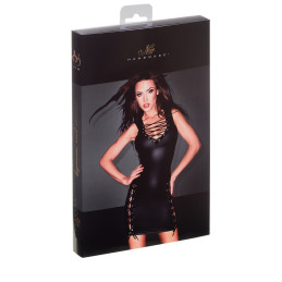 Intime-et-Sens Loveshop 89 Robe wetlook aux laçages sur vinyle