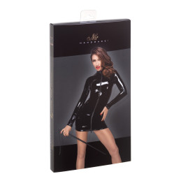 Intime-et-Sens Loveshop 89 Robe vinyle doux manches longues zip