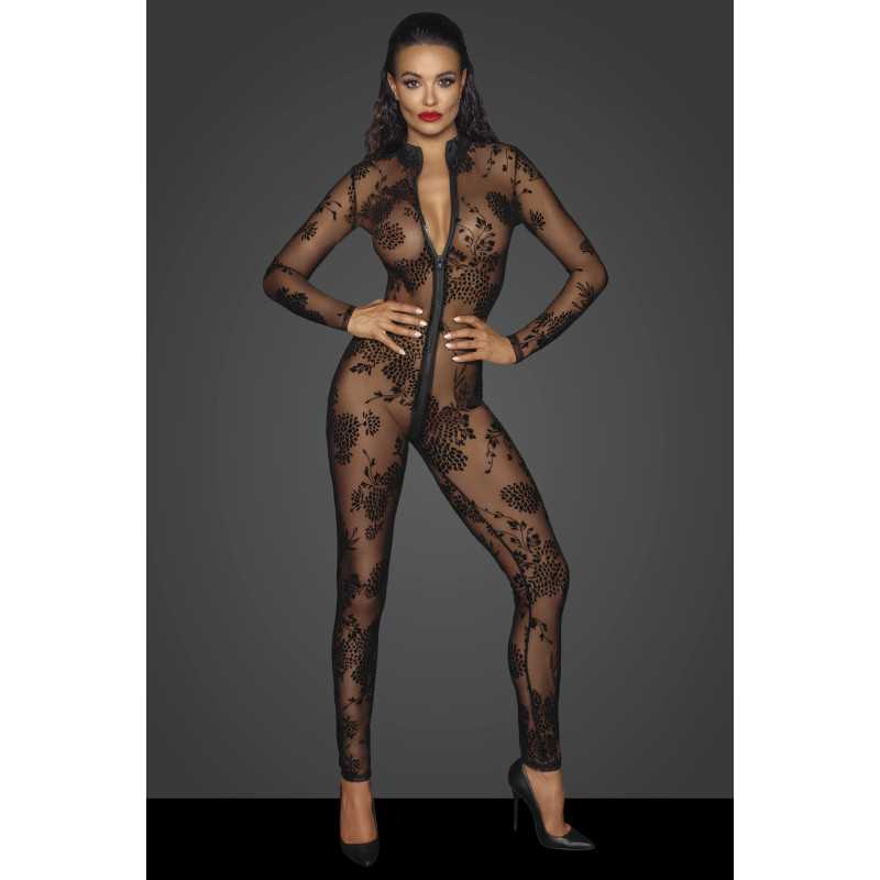 Intime-et-Sens Loveshop 89 Combinaison micro résille motifs
