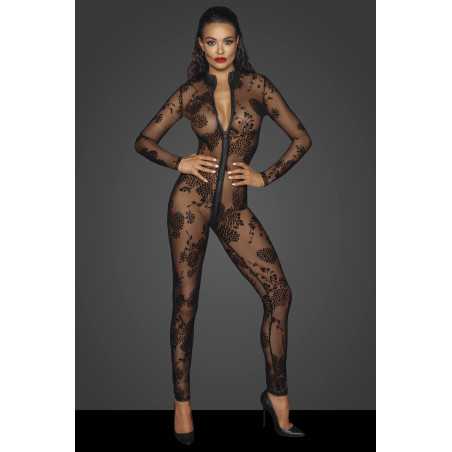 Intime-et-Sens Loveshop 89 Combinaison micro résille motifs