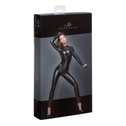 Intime-et-Sens Loveshop 89 Combinaison Wetlook col avec laisse