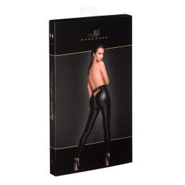 Intime-et-Sens Loveshop 89 Legging Taille haute wetlook zip