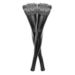 Intime-et-Sens Loveshop 89 Bas sans pieds auto fixant wetlook