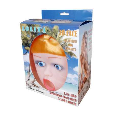 Intime-et-Sens Loveshop 89 Lolita Poupée gonflable 1m65 viasge