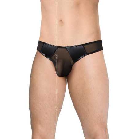Intime-et-Sens Loveshop 89 Large String noir micro résille