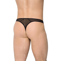 Intime-et-Sens Loveshop 89 Large String noir micro résille