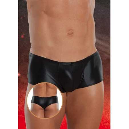Intime-et-Sens Loveshop 89 Boxer Tanga noir wetlook Homme