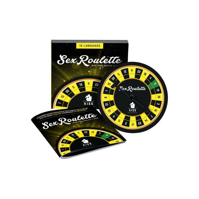 Intime-et-Sens Loveshop 89 Kiss Sex Roulette Jeu Couple Baisers