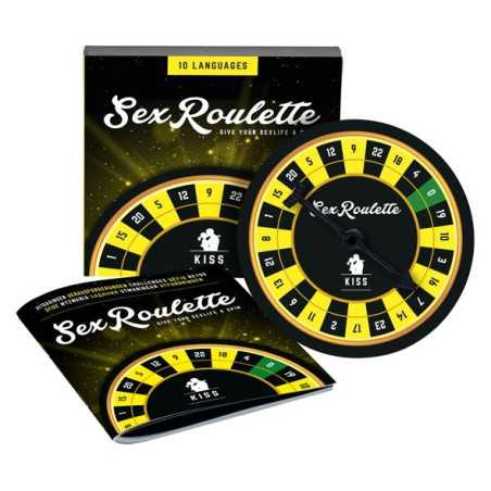 Intime-et-Sens Loveshop 89 Kiss Sex Roulette Jeu Couple Baisers