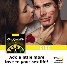 Intime-et-Sens Loveshop 89 Kiss Sex Roulette Jeu Couple Baisers