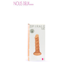Intime-et-Sens Loveshop 89 Dildo Spirale Me Gode Ventouse
