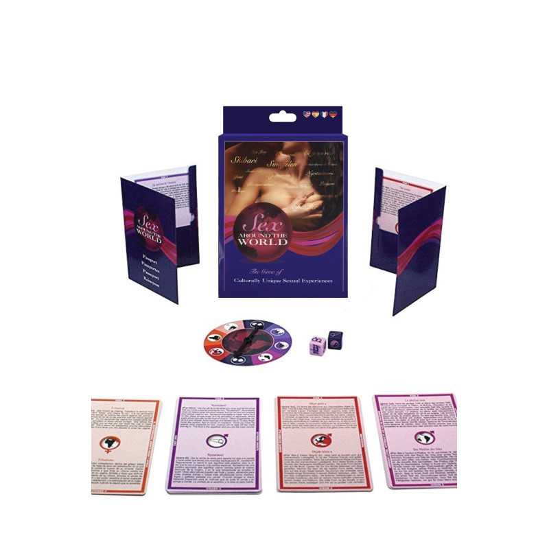 Intime-et-Sens Loveshop 89 Sex Around The World Mini Jeu Voyage