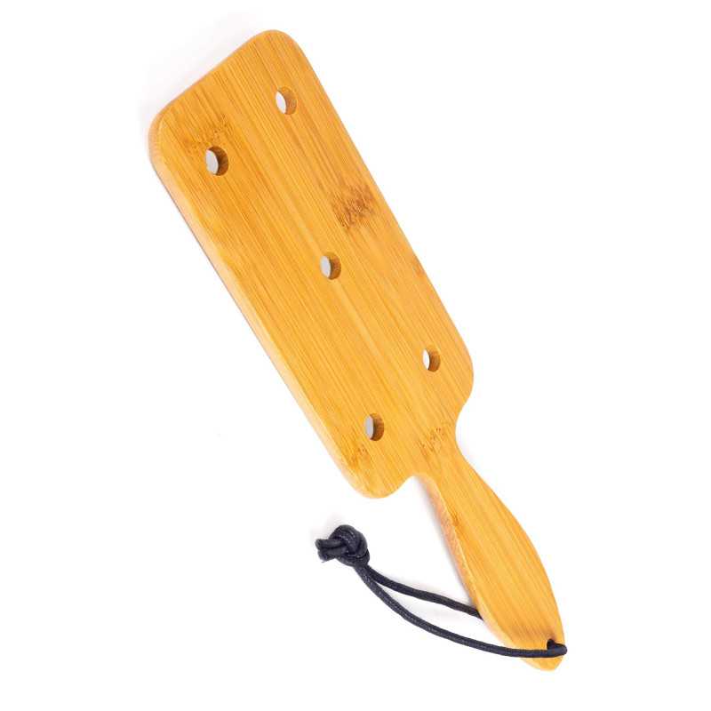 Intime-et-Sens Loveshop 89 Paddle Courte Bambou Percée 5 Trous