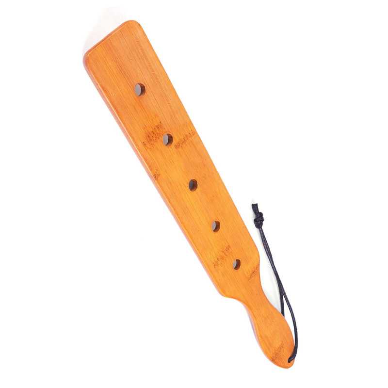 Intime-et-Sens Loveshop 89 Paddle Bambou Percée 5 Trous