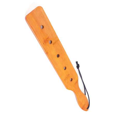 Intime-et-Sens Loveshop 89 Paddle Bambou Percée 5 Trous
