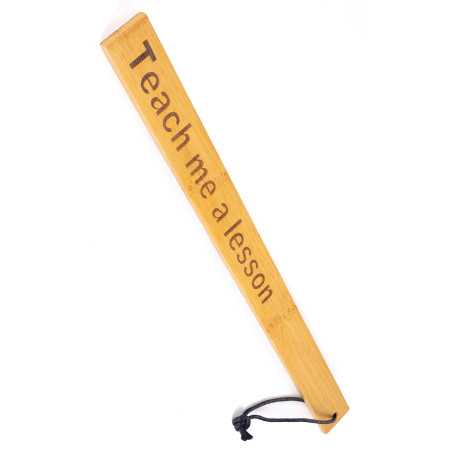 Intime-et-Sens Loveshop 89 Paddle Bambou "Teach Me A Lesson"
