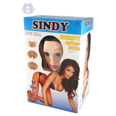 Intime-et-Sens Loveshop 89 Sindy Vibrante Visage 3D Poupée