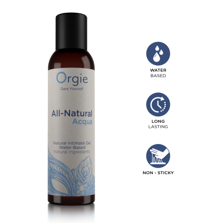 Intime-et-Sens Loveshop 89 Lubrifiant Acqua Natural Neutre Base