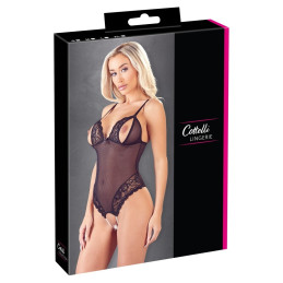 Intime-et-Sens Loveshop 89 Body Dentelle Noire Seins Et String