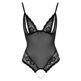 Intime-et-Sens Loveshop 89 Body Dentelle Noire Seins Et String