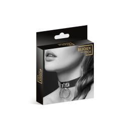 Intime-et-Sens Loveshop 89 Collier Ras de Cou Anneau Argenté et