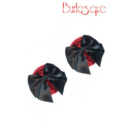 Intime-et-Sens Loveshop 89 Nipple Blaze Sequin Rouge et Noeud